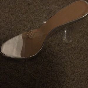Gorgeous clear heels